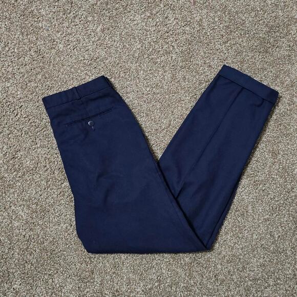 Vintage Navy Dress Slacks by J. Riggins Size 31 Long - Picture 3 of 7